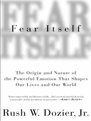 cover image of Fear Itself
